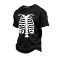 thumbnail image 3 of LWavelet Shirts for Men Graphic Tees Casual Short Sleeve Crew Neck T-Shirt Halloween Outdoor Athletic Workout Tees, 3 of 5