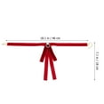 thumbnail image 3 of 1 UNID PREMIUM COLOR PURE Lazo de lazo Pretty Faux Pearl Bow Pie ​​Lazo Uniforme de lazo, 3 of 5