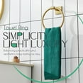 thumbnail image 3 of KOKOSIRI Towel Holder Wall Mounted Gold Bathroom Hardware Bath Towel Rings Hand Towels Hanger Rack Stainless Steel, B3010BG, 3 of 7