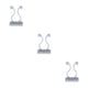 thumbnail image 1 of Bearachild 100 Piezas Gancho de Planta Accesorios de Soporte de Clip Montado en la Pared Blanco Type1 NO1, 1 of 6