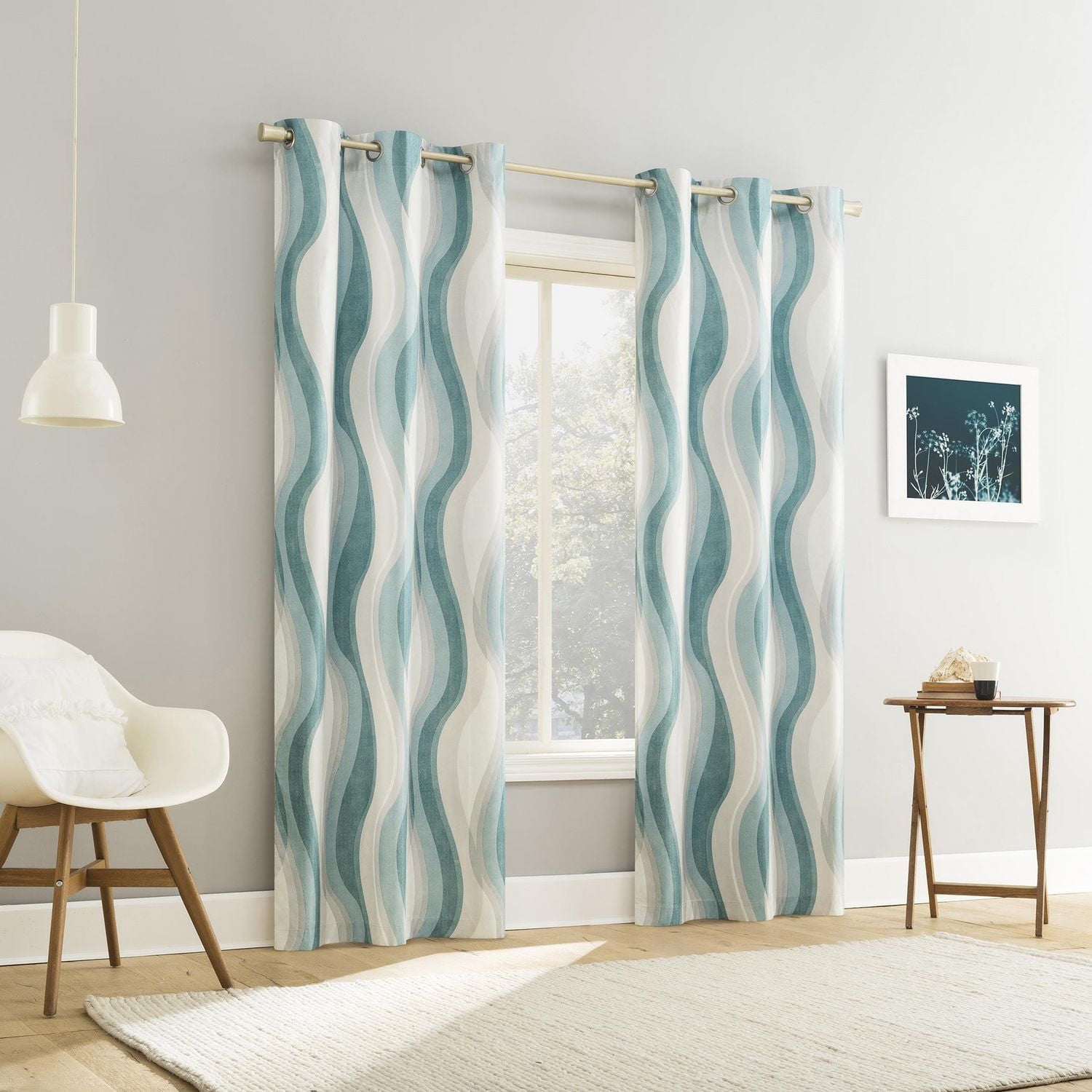 Mainstays Dezi Thermal Blackout Grommet Curtain Panel, 1 panel, blackout