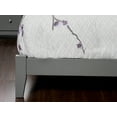 thumbnail image 4 of AFI Madison King Low Profile Wood Platform Bed Frame with Panel Headboard, Grey, 4 of 7