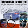 thumbnail image 4 of Auto Heated Steering Wheel Cover 12v 15 In Car Universal Winter Steering Wheel Heating Hand Warmer Wheel Protectivecover, 4 of 5