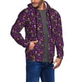 thumbnail image 2 of Naloa Mardi Gra2 Men’s Hoodies, Zip up Hoodie, Sweatshirts,Hoodies for Men Sizes S-3XL-X-Large, 2 of 5