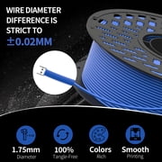 CaiLab PETG 3D Printer Filament 1.75mm, High Strength, High Temp Resistance, Low Shrinkage, For Functional Parts & High-Speed FDM Printing, 1KG Spool, Black
