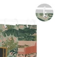 thumbnail image 5 of Yayeee Shower Curtain with Hooks 72"x72" Waterproof Fabric Bathroom Hanging Decor, Pink and Green Cat, 5 of 5