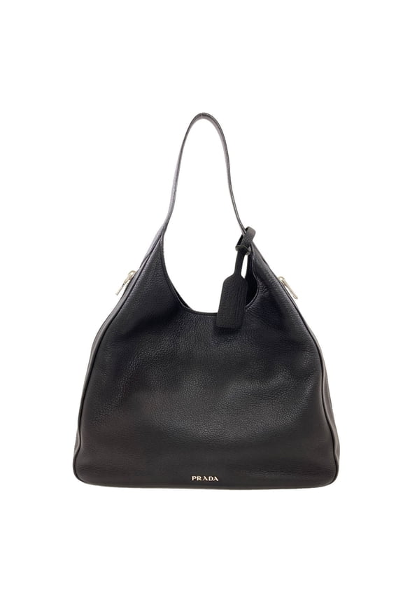 Pre-Owned Prada Hobo One-Shoulder Shoulder Bag, Calfskin, Women's PRADA