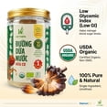 thumbnail image 2 of Vietnipa Organic Nipa Palm Granulated Sugar, Low Glycemic Natural Sweetener, USDA Organic Palm Sugar Alternative for Coffee, Tea, Baking & Cooking, 12.3 oz (350g), Pack of 1, 2 of 6
