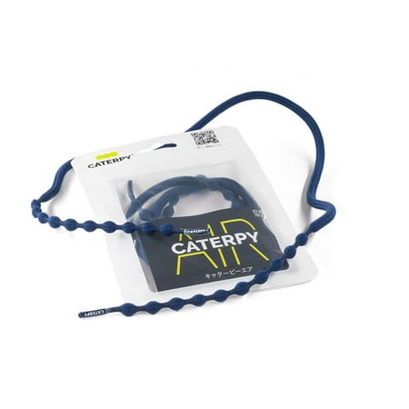 

Caterpy Air - The Ultimate Elastic No Tie Shoelaces for Adults and Kids (Midnight Blue Standard: 27.5in / 70cm)