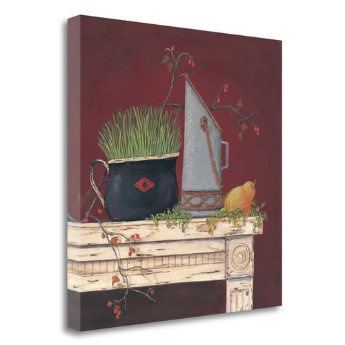 Tangletown Art, 35 x 35 "Farm Table " by Jo Moulton, Gallery Wrap Canvas Art pri