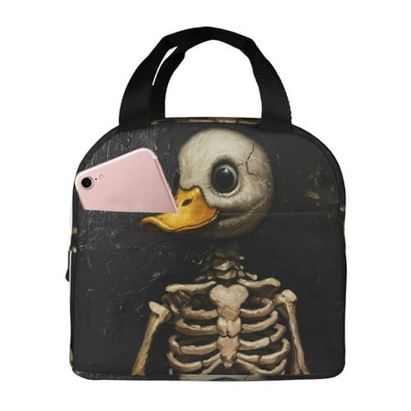 Insulated Lunch Bag for Women Men - Duck Bones Leakproof Cooler Lunch Box for Women Men  Lunch Tote Bags for Work School Picnic Travel