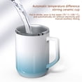 thumbnail image 4 of Ganfancp Vaso Mezclador 400Ml Diferencia de Temperatura Mezclador Automático Taza de Café Home Office Taza Mezcladora de Viaje Apta para Beber Café Leche Chocolate Caliente Ofertas Flash Liquidación, 4 of 7