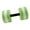 Green, variant on harayaa Aquatic Dumbbell Adults Kids Pool Resistance Equipment Aquatic Barbell Float Pink