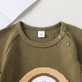 thumbnail image 5 of WIBACKER Newborn Baby Boy Rainbow Short Sleeve Romper One Piece Jumpsuits Summer Clothes, 5 of 11