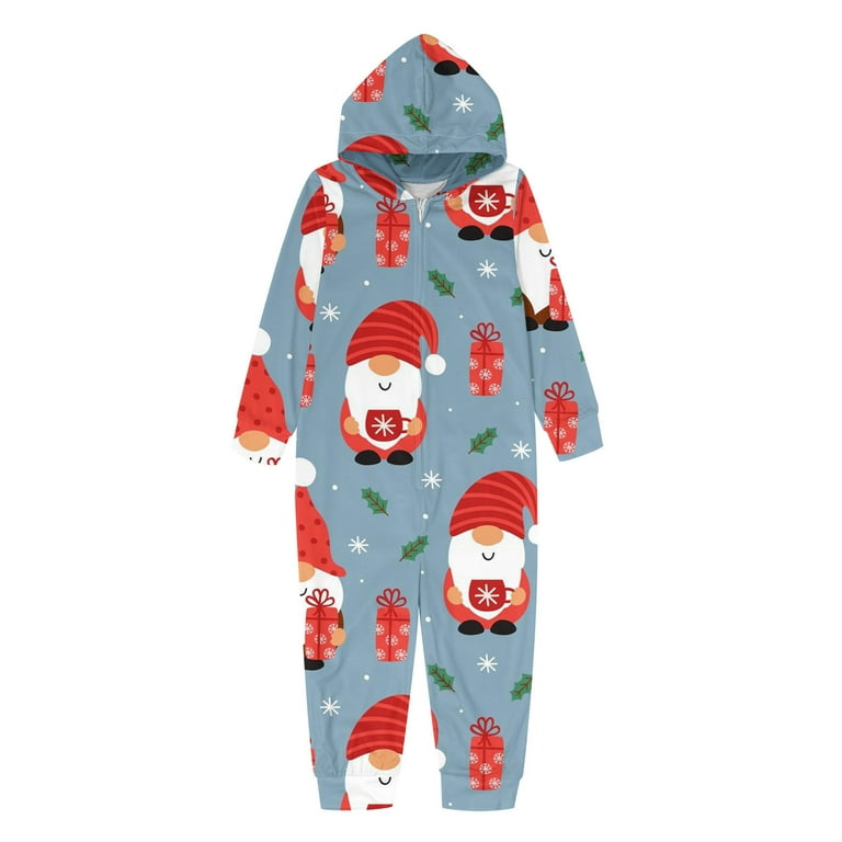 On Clearance YYDGH Matching Family Christmas Pajamas One Piece