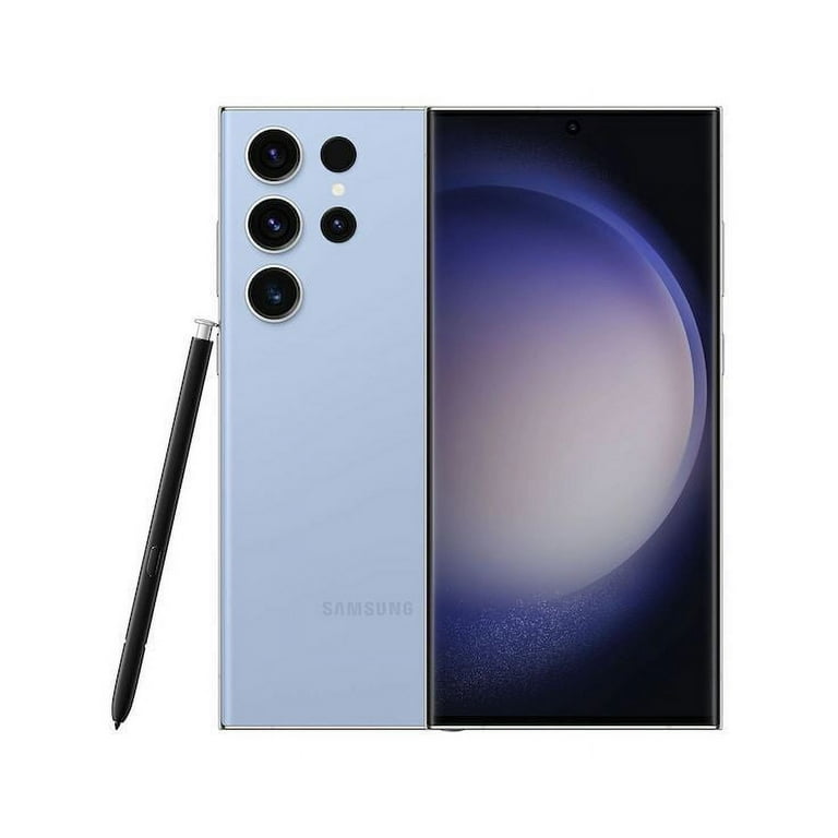 Open Box Samsung Galaxy S23 Ultra 5G SM-S918U1 256GB Blue (US