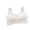 White, variant on ‌ Teen Training Bra 9-13 Ruffle Seamless Sports Bras for M-2XL Comfort Daily Wear Girls Bra