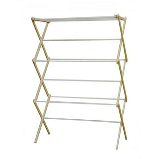 Honey Can Do Collapsible Wood Clothes Drying Rack 