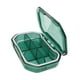 thumbnail image 3 of Pastillero portátil Salvador organizador de pastillas verde, 3 of 9