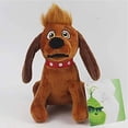 thumbnail image 4 of Christmas Grinch Plush Doll Soft Toy Stuffed Teddy Dog Plush Toys Home Decoration Xmas Gifts for Kids, 4 of 6
