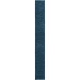thumbnail image 1 of Unique Loom Everyday Shag Plush Area Rug 2' 6 x 19' 8 Runner in Navy Blue, 1 of 2