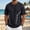Black, variant on Men's Solid Color Breathable Short Sleeve Round Neck Athletic Tee, Lightweight Polyester Sport Top for Gym Running Outdoor Casual Daily Wear Mens Fashion