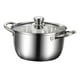 thumbnail image 2 of Olla compatible con ollas, utensilios de cocina, olla multifuncional profunda de gran capacidad para sopas y caldos. Estilo B, 2 of 9