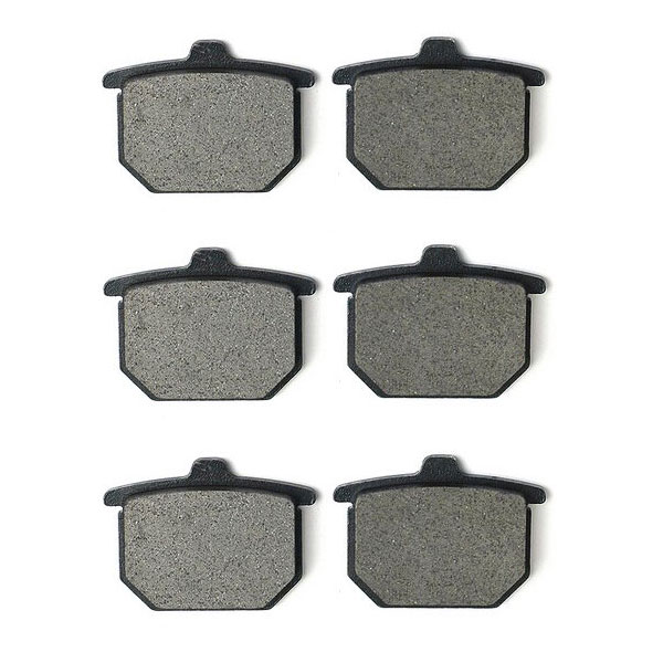 Volar Front & Rear Brake Pads for 1981 Honda Goldwing 1100 GL1100I Interstate