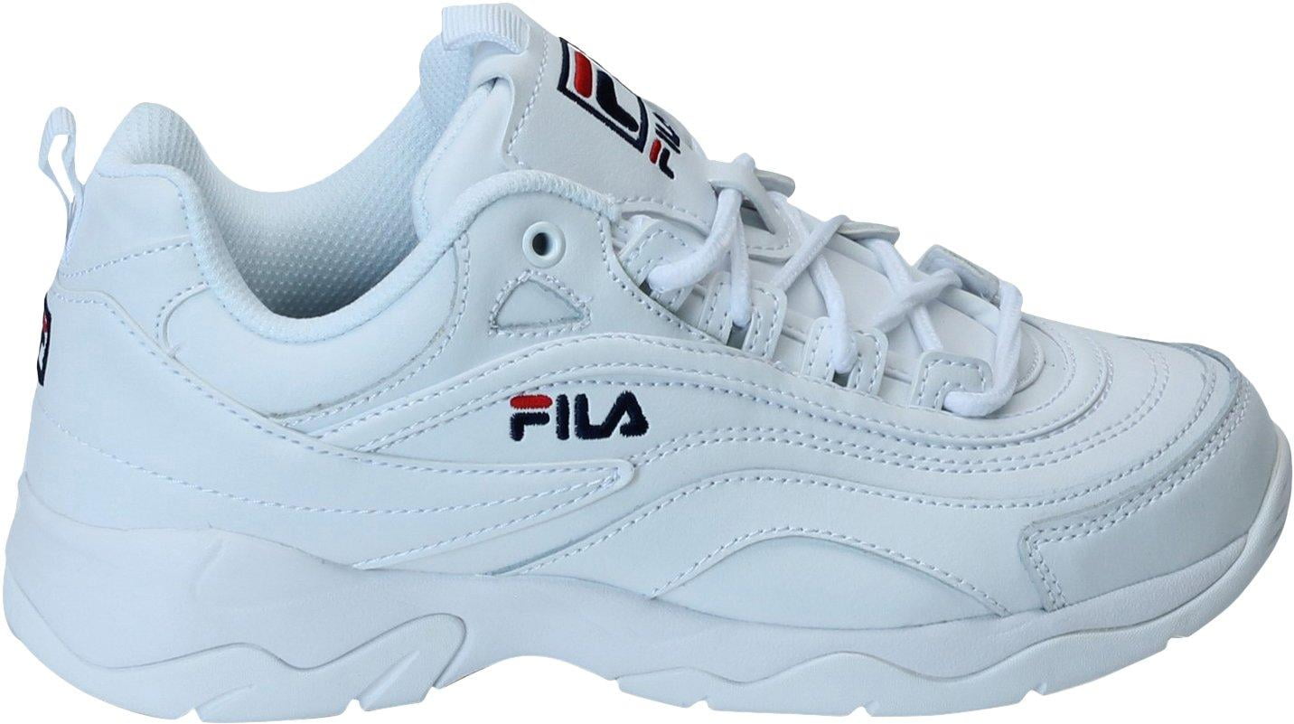 ventilator dat is alles of Fila Women's Disarray White / Navy Red Low Top Sneaker - 9M - Walmart.com
