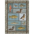 thumbnail image 2 of Addison Rugs Chantille Indoor/Outdoor Transitional Lodge Teal Machine Washable Rectangle Rug, 10' x 14', 2 of 8