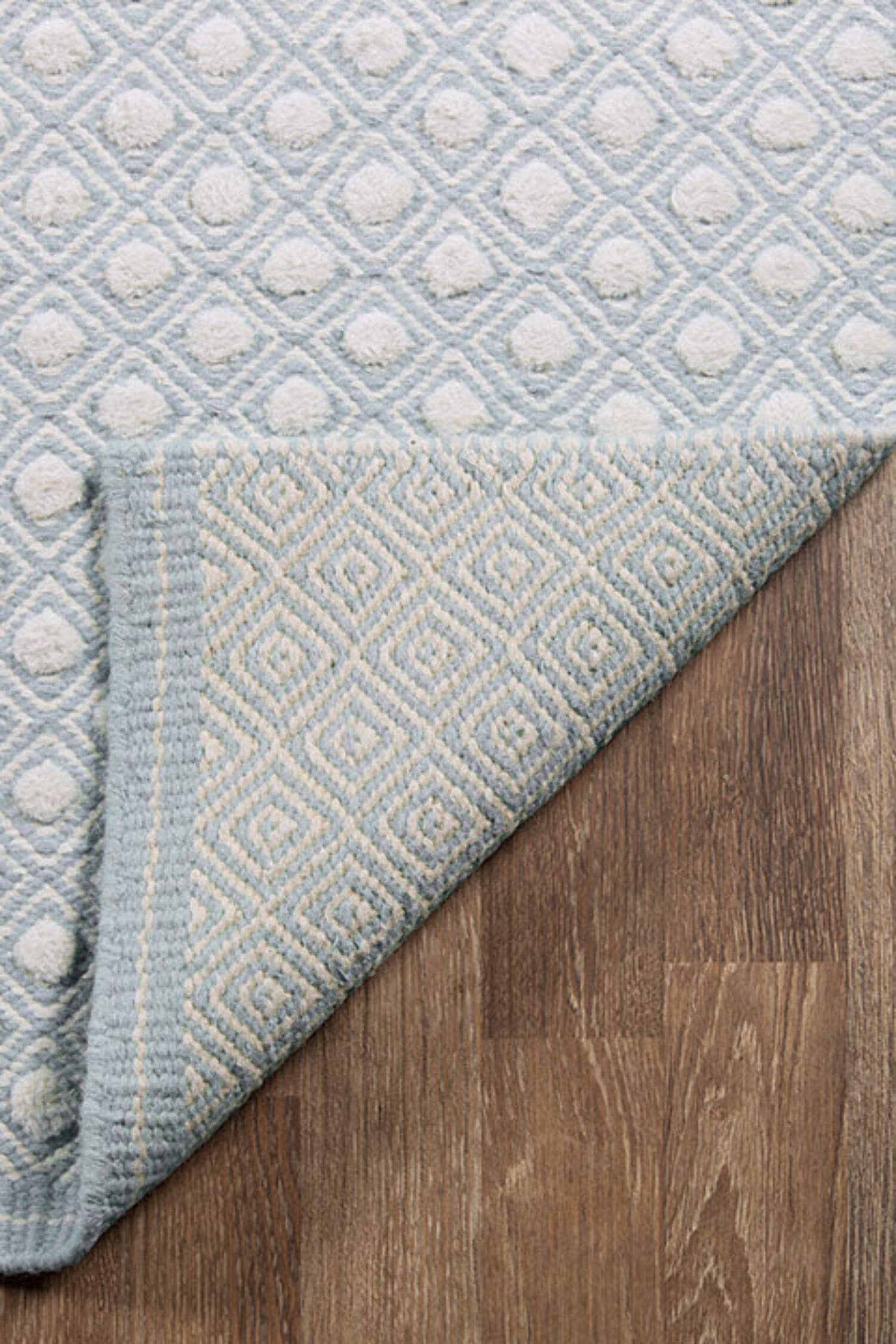 Erin Gates by Momeni Langdon Windsor Blue Hand Woven Wool Area Rug 8'6" X 11'6"