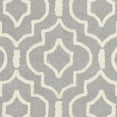 thumbnail image 5 of SAFAVIEH Cambridge Julian Geometric Wool Area Rug, Silver/Ivory, 9' x 12', 5 of 5