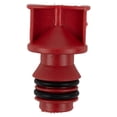 thumbnail image 2 of 2pcs Red Plastic 17mm Male Thread Dia Air Compressor Oil Plugs Oil Breather Cap, 2 of 10