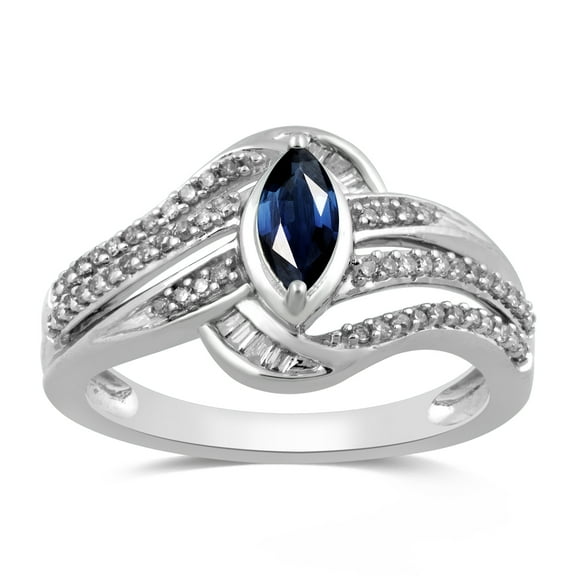 10K blue Sapphire Ring