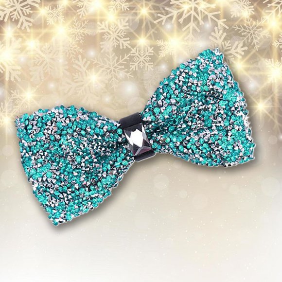 Tie &2 | Men's Year's Eve Party Suit Rhinestone Bow Tie for Weddings and Formal Groomsmen Accessories