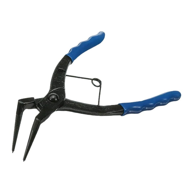 Alicates para anillos de presión, herramientas de reparación dobladas de precisión de 90 degree con largas que retienen antideslizantes portátiles DYNWAVEMX Alicates para anillos elásticos