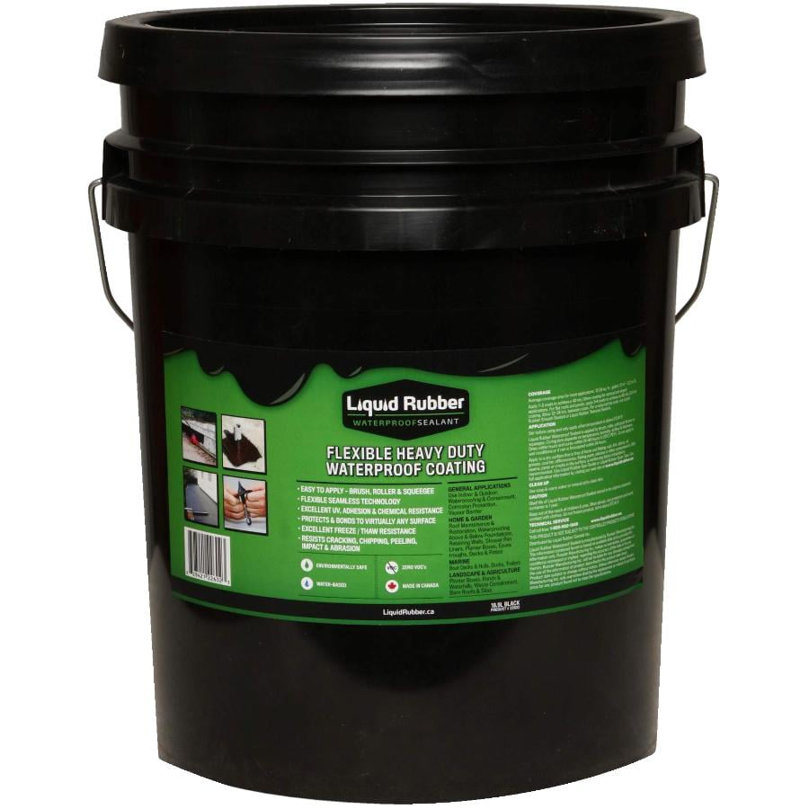 18.9L Black Liquid Rubber Sealant Walmart Canada