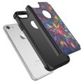 thumbnail image 4 of iPhone 7 Case, iPhone 7 Case Cute Case, Tekcoo [Tmajor] Retro Pattern Lovely [Color Petal] Shock Absorbing Rubber Plastic Defender Bumper Rugged Hard Sturdy Cover Cases For iPhone 7 (4.7 inch), 4 of 4