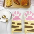 thumbnail image 4 of Decodeary Polyester Heat-Resistant Cooking Glove With Cute Non-Toxic And Soft And Comfortable For Cooking big orange cat, 4 of 6