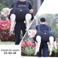 thumbnail image 2 of Mochila transportadora para perros grandes, arnés de cuerpo completo para perros con, 2 of 8