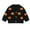Black, variant on Kiijoy Girls Halloween Knitted Cardigan Sweater Jacket Pumpkin Knitted Coat, Sizes 6-9M