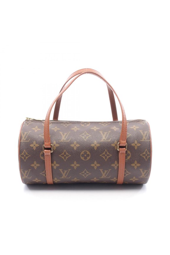 Pre-Owned Louis Vuitton Papillon 26 Old Model Handbag, Coated Canvas and Leather, Monogram,...