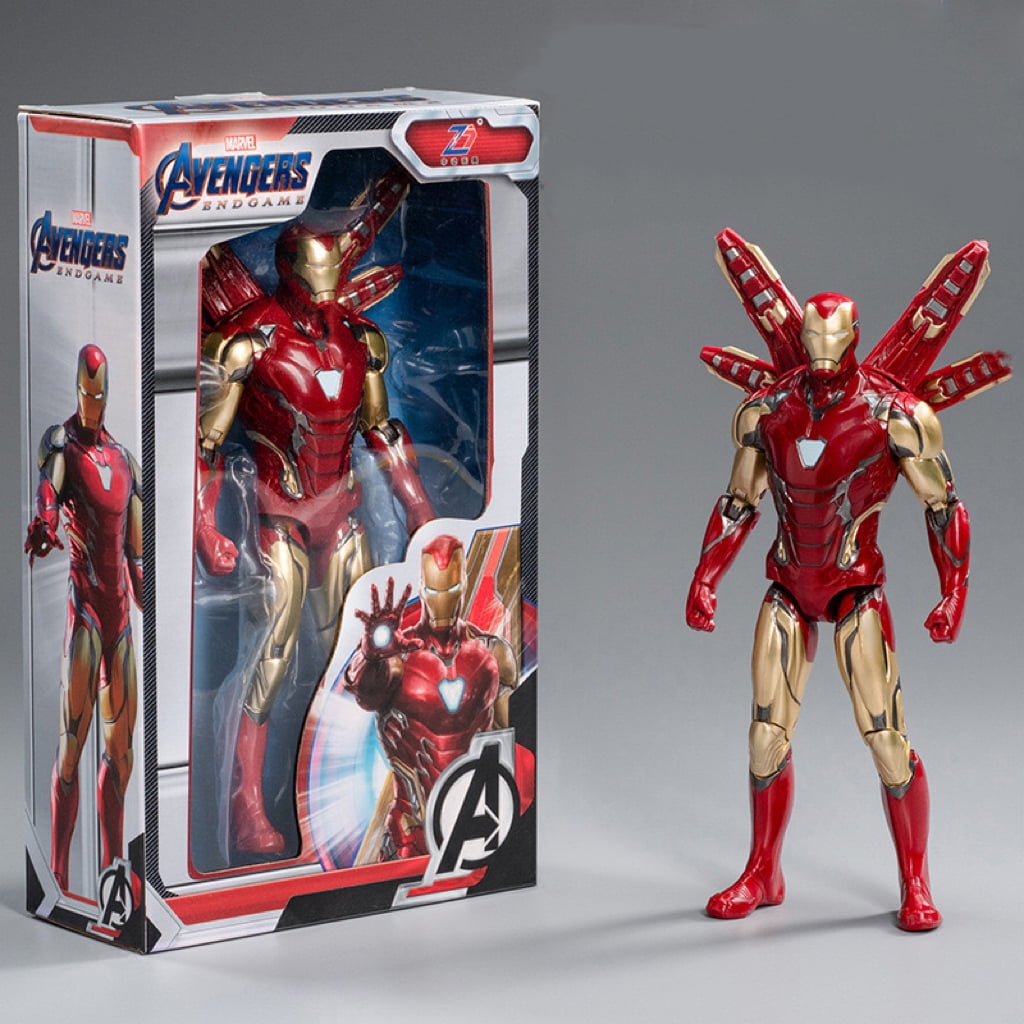 TIM Iron Man Figure Model Full Body Movable 7Inches MK85 Iron Man Model Exquisite Gift Box