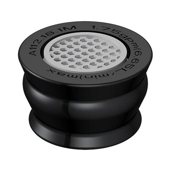 Gerber Da500186 1.75 GPM Low Flow Pressure Compensating Aerator Kit - Black