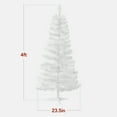 thumbnail image 2 of Best Choice Products 4ft Pre-lit Colored Christmas Tree, Artificial Tree Holiday Decor w/ LED Lights -White Tinsel, 2 of 8