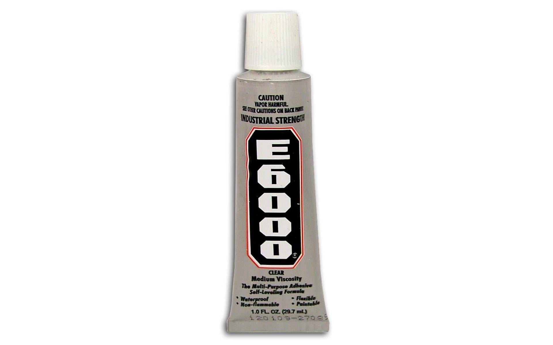 Eclectic E6000 Adhesive Glue, Industrial Strength, Clear, 237032
