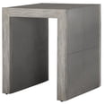 thumbnail image 2 of Uttermost Aerina Contemporary Wood & Faux Shagreen End Table in Light Gray, 2 of 5