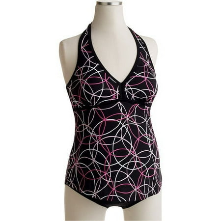Maternity Spiral Halter Tankini