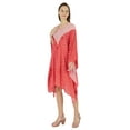 thumbnail image 5 of Moomaya Womens Summer Beachwear&nbsp;Party&nbsp;Kimono&nbsp;Kaftan&nbsp;Printed&nbsp;Caftan Gown Maxi Dress, 5 of 7