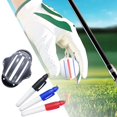 thumbnail image 3 of Golf Ball Marker Stencil Liner Alignment Tool 3 Line Drawing Marker Set for Men Women , with 3 pen, 3 of 8